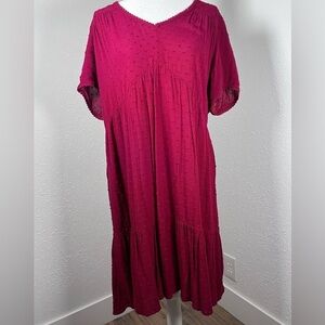 Knox Rose Swiss Dot Dress